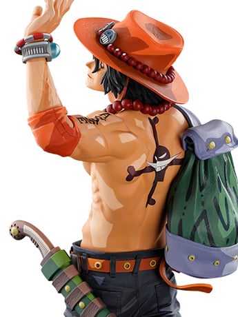 Bandai Banpresto One Piece World Figure Colosseum 3 Super Master Stars Portgas D. Ace Two Dimensions Figure