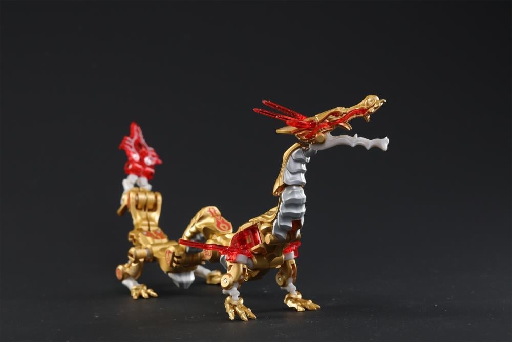 52Toys InfinityBOX IB-04 Golden Dragon Collectible (5.9-Inch) - View 5