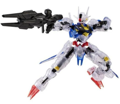 Bandai Mobile Suit Gundam: The Witch from Mercury G Frame FA XVX-016 Gundam Aerial (Clear Color Ver.) Action Figure - View 5