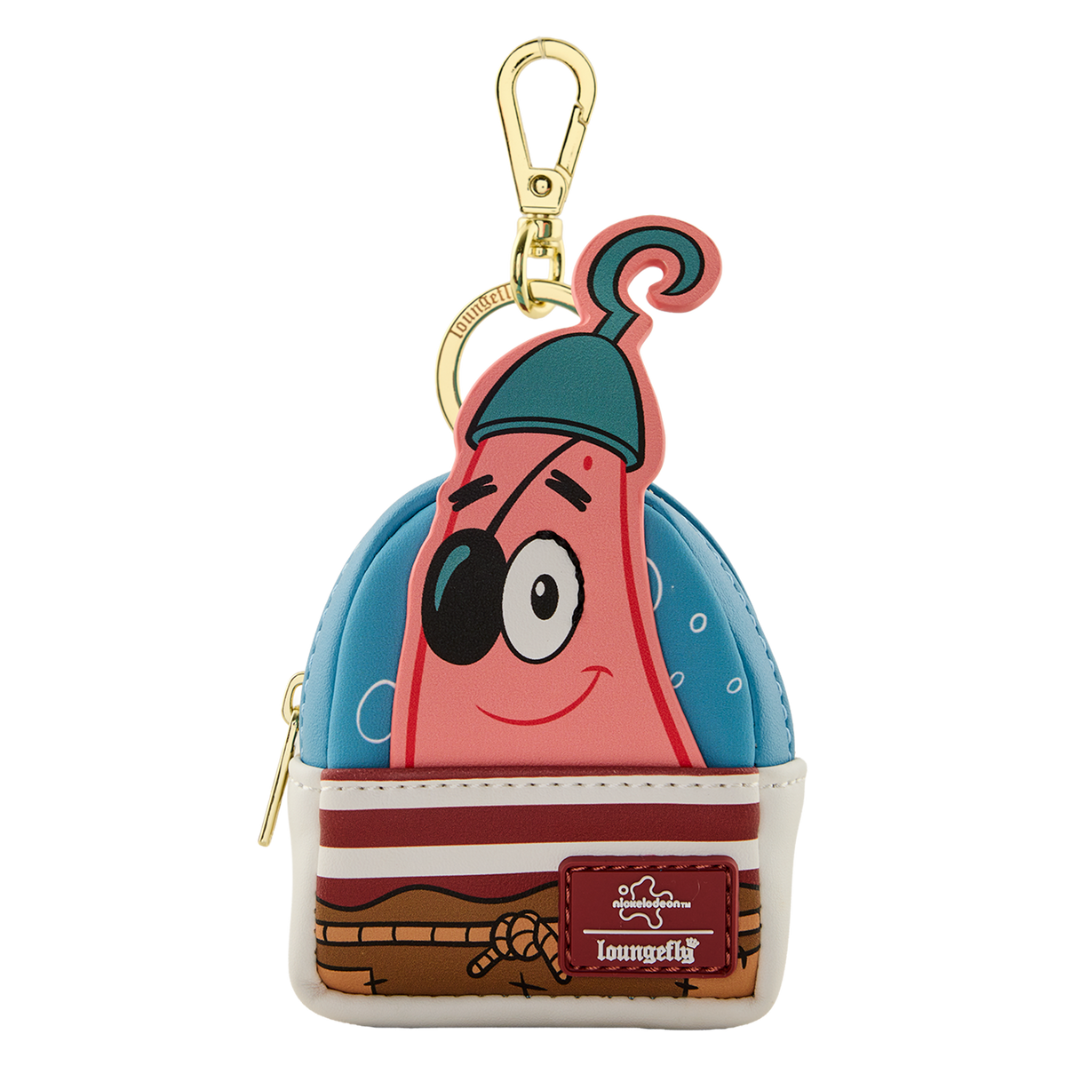 Loungefly The SpongeBob Movie: Search for SquarePants Random Mini Backpack Keychain Charm - View 4