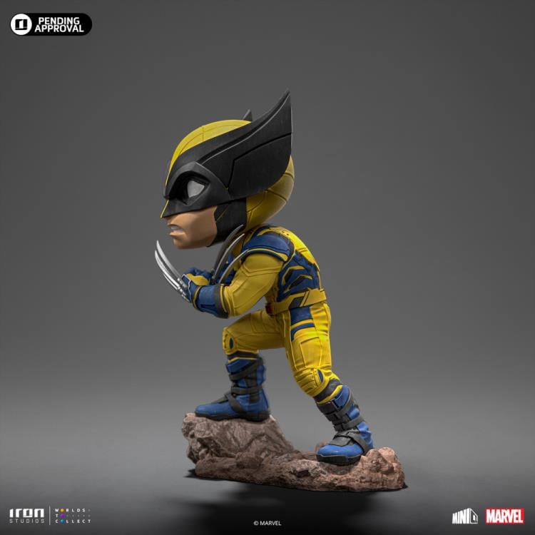 Iron Studios Marvel Deadpool & Wolverine MiniCo Wolverine 5.7-Inch Figure - View 4