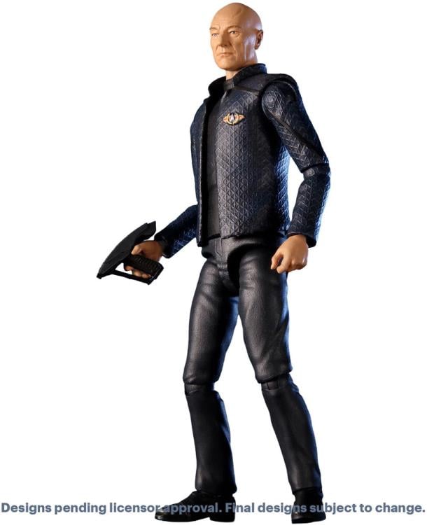 Master Replicas Group Star Trek: Picard Admiral Jean-Luc Picard 4.5-Inch Plastic Action Figure - View 4