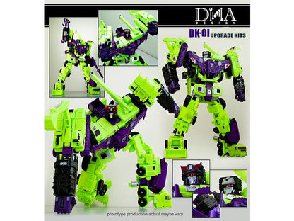 DNA Design DK-01 Upgrade Kit Plastic Model Accessory Set - View 3
