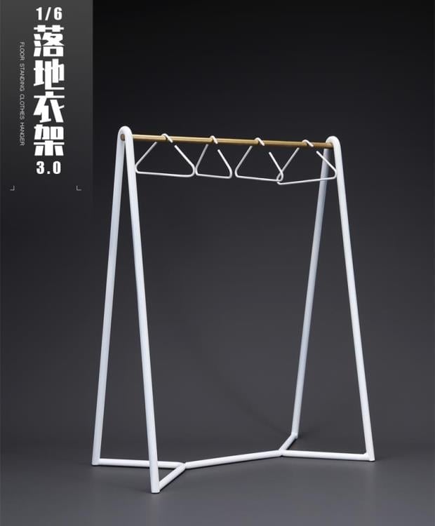 MMMToys Floor Standing Clothes Hanger 3.0 (Ver. A) 1/6 Scale Accessory, 10.6-Inch - View 4