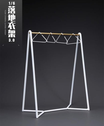 MMMToys Floor Standing Clothes Hanger 3.0 (Ver. A) 1/6 Scale Accessory, 10.6-Inch - View 4