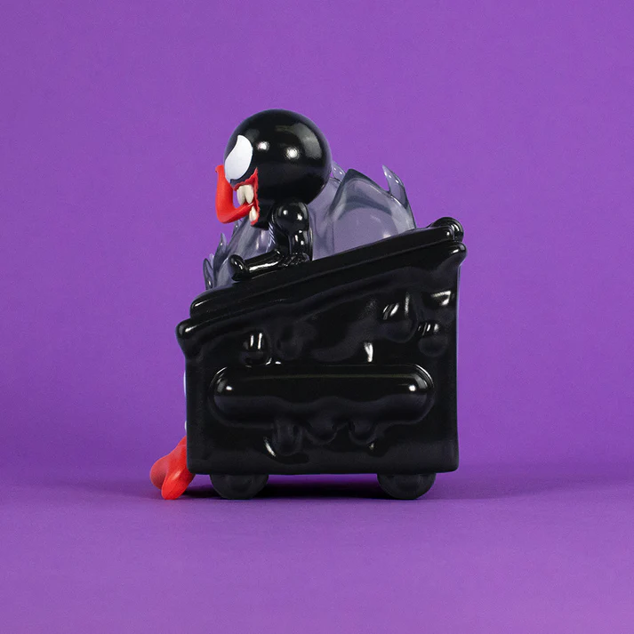 100% Soft Marvel Venom Dumpster Fire 3.5-Inch Vinyl Figure - View 6