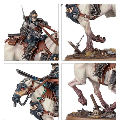 Games Workshop Warhammer 40,000 Astra Militarum Death Riders Citadel Plastic Miniatures Set - View 8