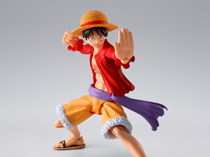 Bandai Tamashii Nations S.H.Figuarts One Piece Monkey D. Luffy The Raid on Onigashima Action Figure - View 2