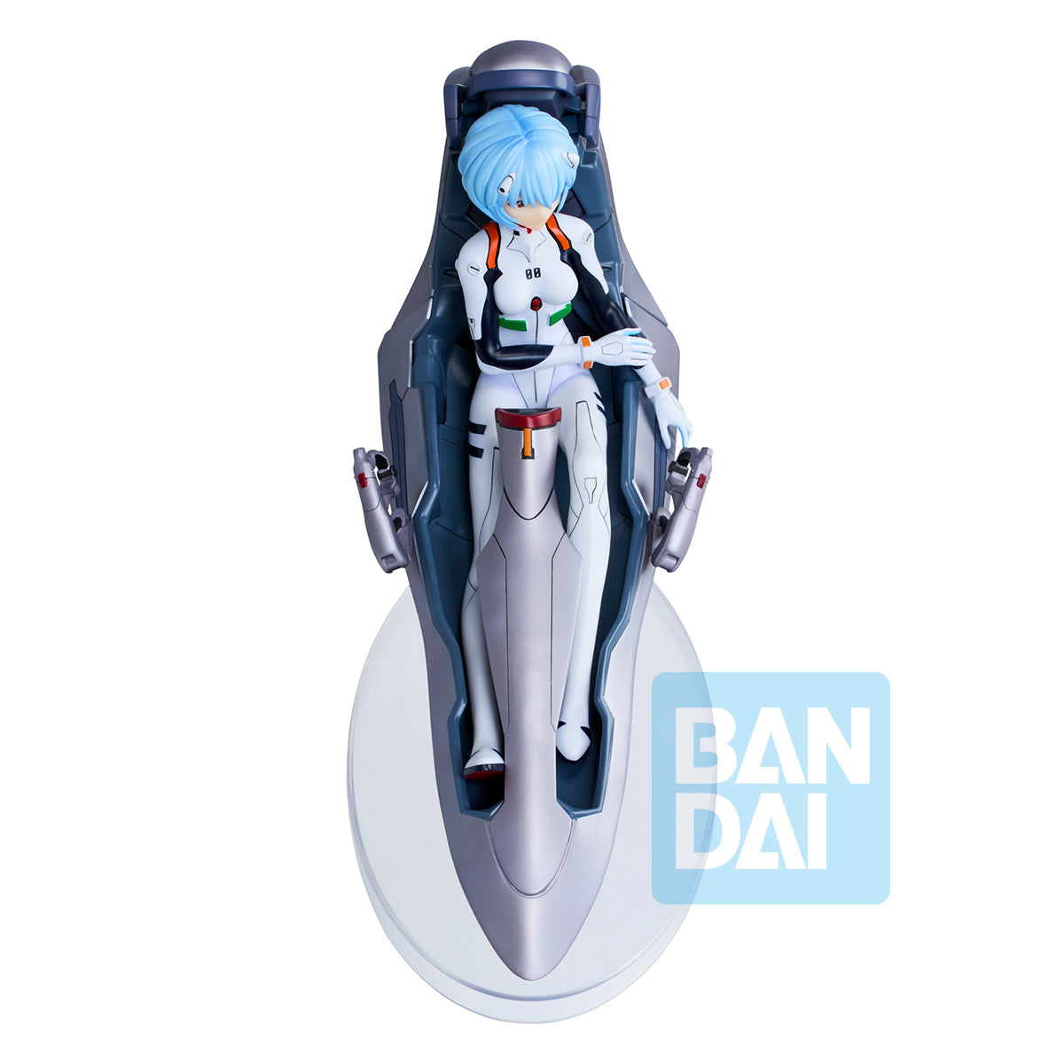Bandai Ichibansho Rebuild of Evangelion Rei Ayanami (Evangelion 1.0) Figure, 6.3-Inch - View 4
