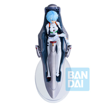 Bandai Ichibansho Rebuild of Evangelion Rei Ayanami (Evangelion 1.0) Figure, 6.3-Inch - View 4