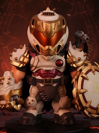 Bethesda Doom: The Dark Ages Slayer (Divinity Variant) 5-Inch Mini Collectible Figure
