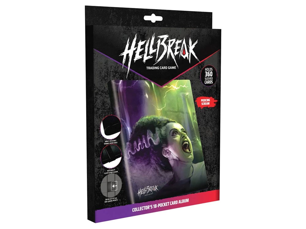 Ghost Galaxy Hellbreak Trading Card Game Piercing Scream 18-Pocket Binder - View 2