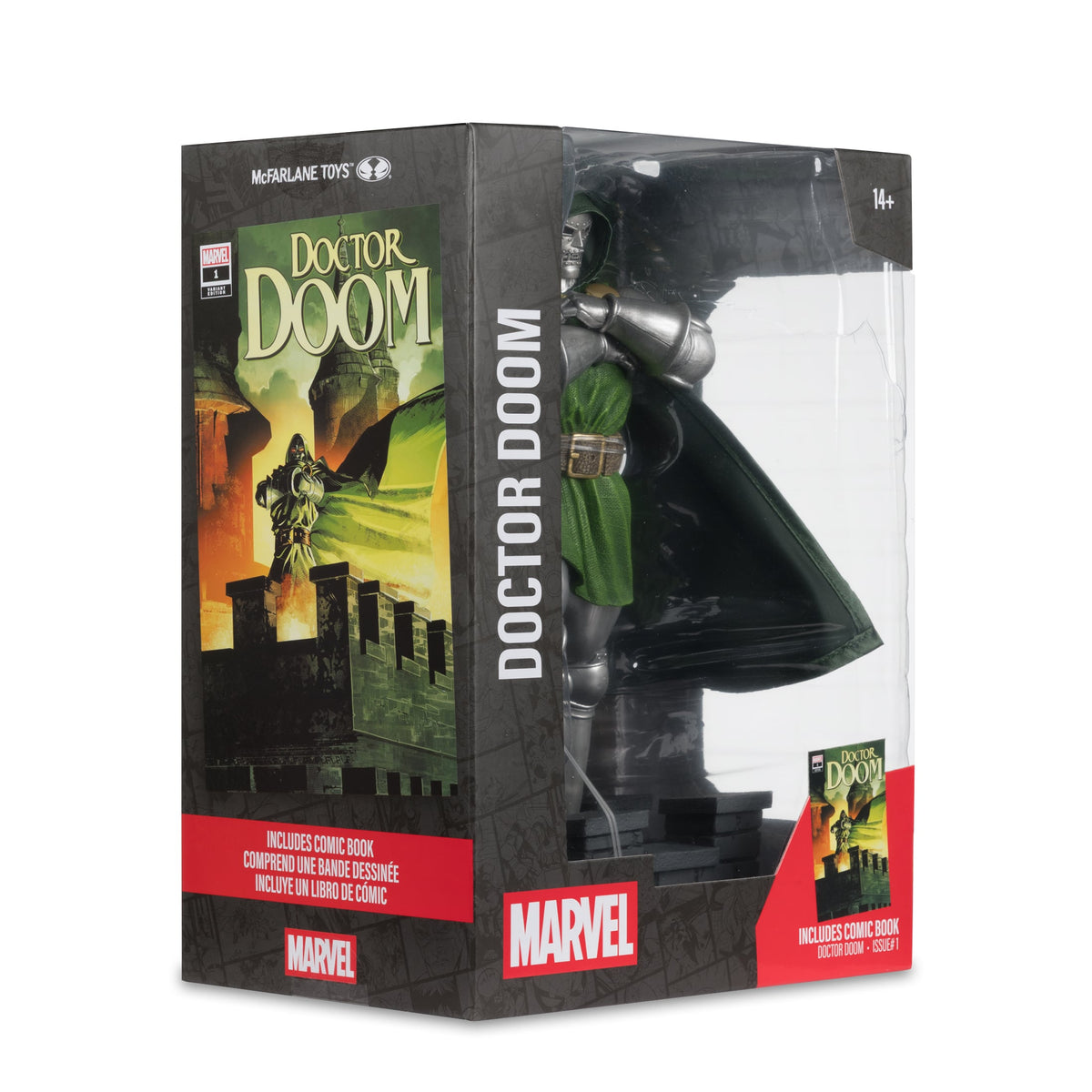 McFarlane Toys Marvel (Doctor Doom #1) 1/6 Scale Action Figure, 11-Inch - View 11