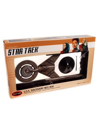 Polar Lights Star Trek: Discovery U.S.S. Discovery NCC-1031 1/2500 Scale Model Kit, 12 Inches