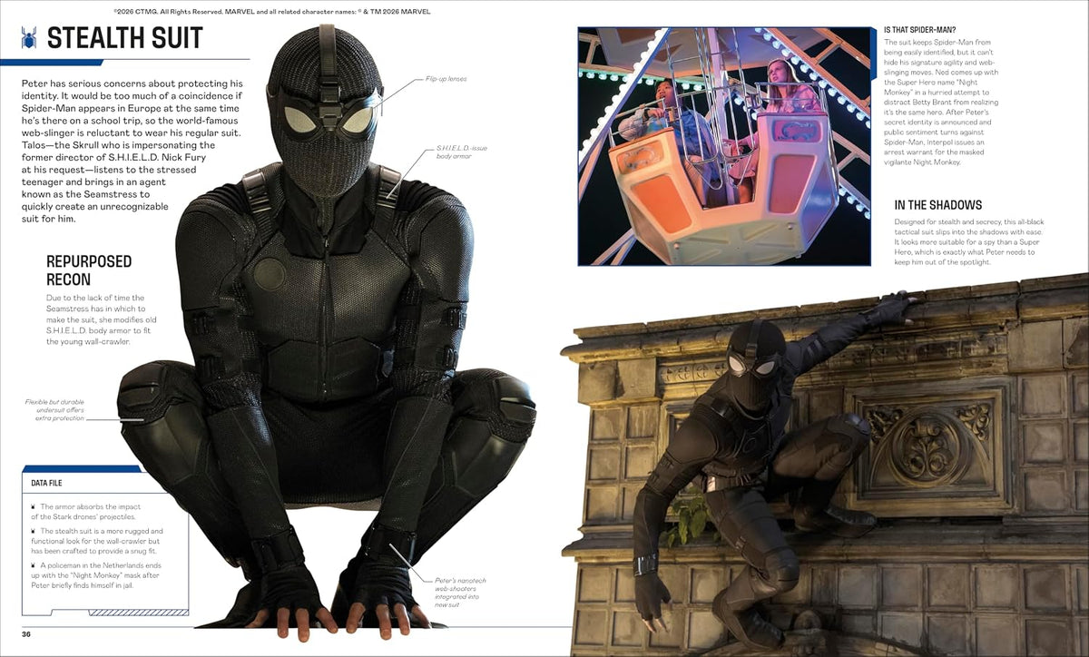 DK Publishing Marvel Studios World of Spider-Man Book - View 6
