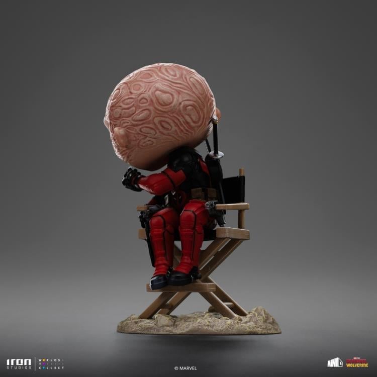 Iron Studios Marvel Deadpool & Wolverine MiniCo Deadpool (Unmasked) 5.5-Inch Figure - View 6