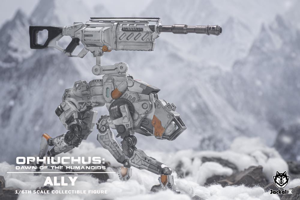 Jackal X Ophiuchus: Dawn of The Humanoids Ally 1/6 Scale Action Figure with 28 Articulation Points - View 7