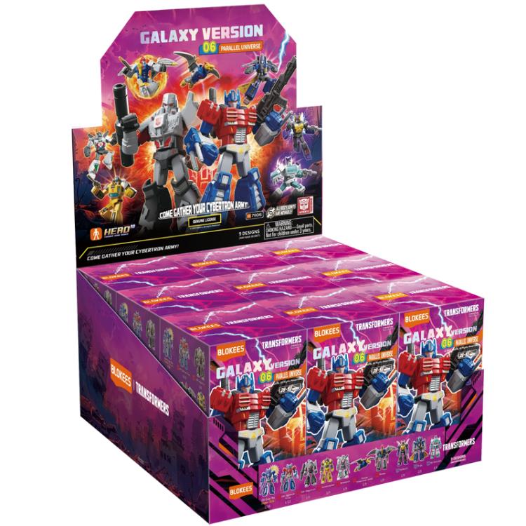 Blokees Transformers Galaxy Version Vol.6 Parallel Universe Box of 9 Random Model Kits - View 23
