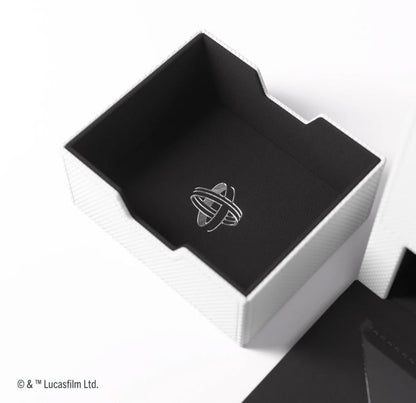 Gamegenic Star Wars: Unlimited Twin Suns White and Black Deck Pod in Hexafyber Material - View 11