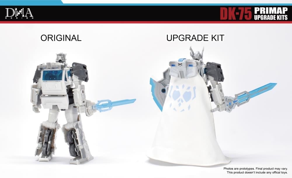 DNA Design DK-75 Upgrade Kit ABS and PVC Model Accessory Set - View 5