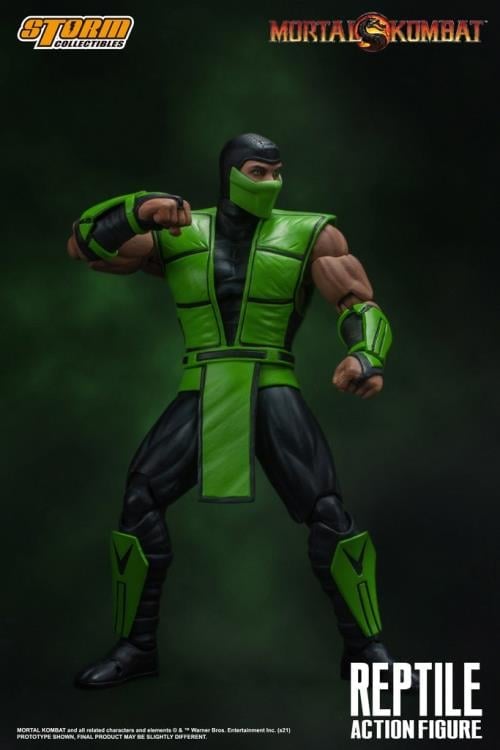 Storm Collectibles Mortal Kombat VS Series Reptile 1/12 Scale 8-Inch Action Figure - View 4