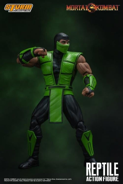 Storm Collectibles Mortal Kombat VS Series Reptile 1/12 Scale 8-Inch Action Figure - View 4