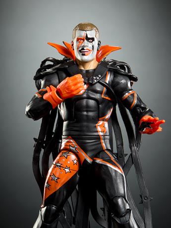 Mattel WWE WrestleMania Elite Collection Stardust Action Figure (Sam Roberts Build-A-Figure)
