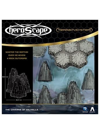 Renegade Game Studios Heroscape The Caverns of Valhalla Terrain Expansion