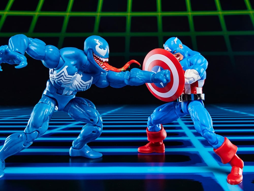 Hasbro Marvel Legends Gamerverse Captain America vs. Venom Action Figure Two-Pack - View 2