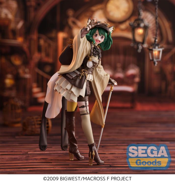 Sega Macross Frontier FiGURiZM Ranka Lee (Oshare Macross Revolution Ver.) 7-Inch Figure - View 3