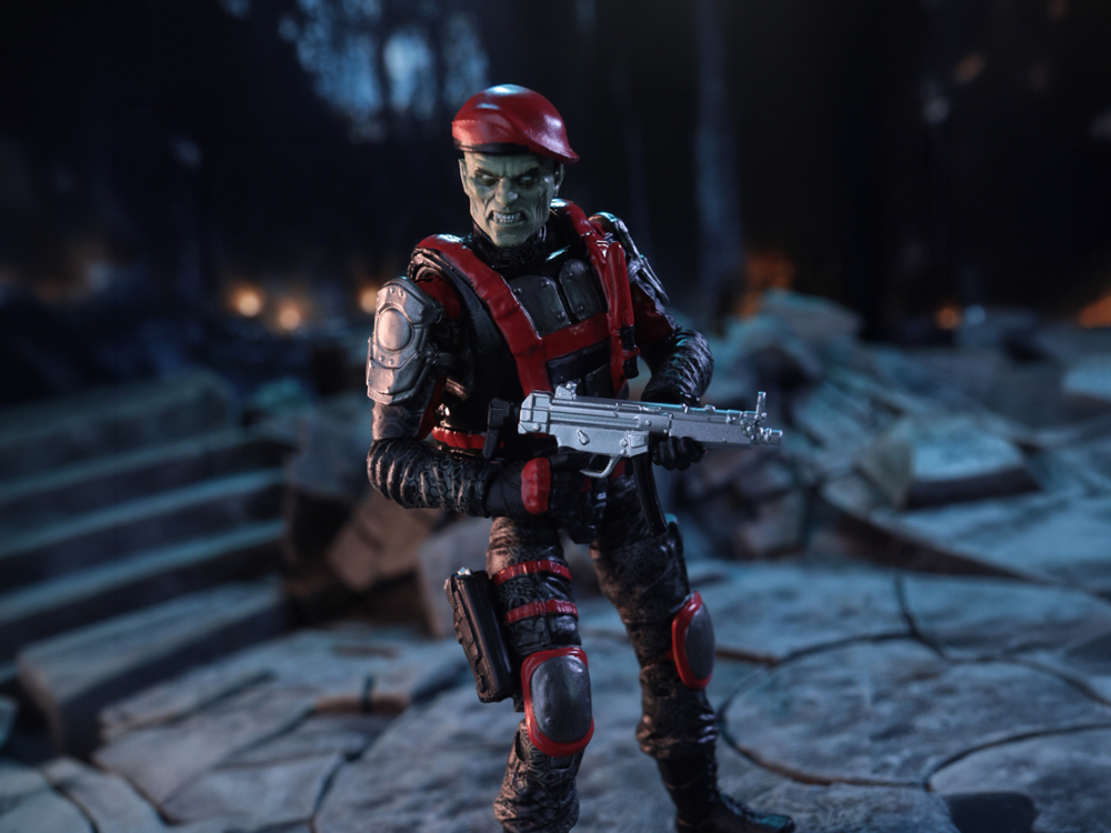 BigBadWorkShop Fresh Monkey Fiction Operation: Monster Force Delta Red Bloodwatch Elite 1/18 Scale JoeFest 2026 Exclusive Action Figure - View 2