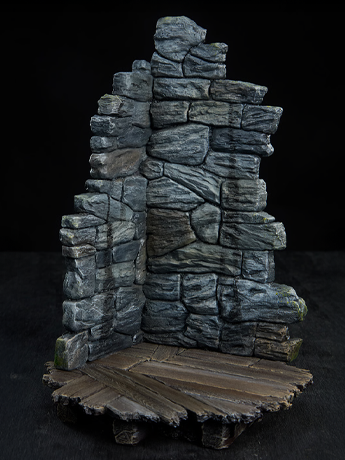 Sideshow Collectibles Dungeon Display Base 1/6 Scale Figure Accessory