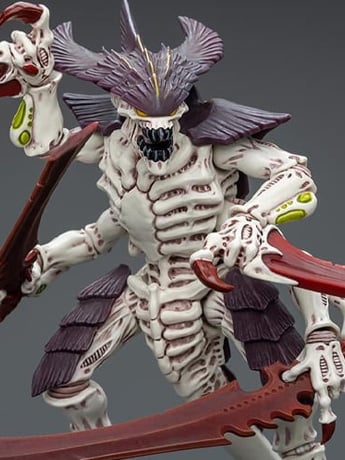 JoyToy Warhammer 40K Tyranids Hive Fleet Leviathan Tyranid Warrior with Bonesword 1/18 Scale Action Figure