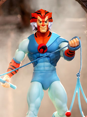 Super7 ThunderCats DX Deluxe Tygra Cartoon Series Action Figure