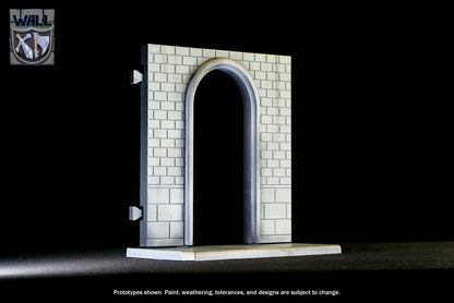 Dio-Bolic Studios Mythic XD Arched Wall 1/12 Scale Diorama Accessory - View 5