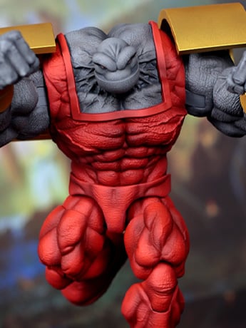 LooseCollector Rob Liefeld's Youngblood Badrock 1/12 Scale Action Figure, 9.5-Inch