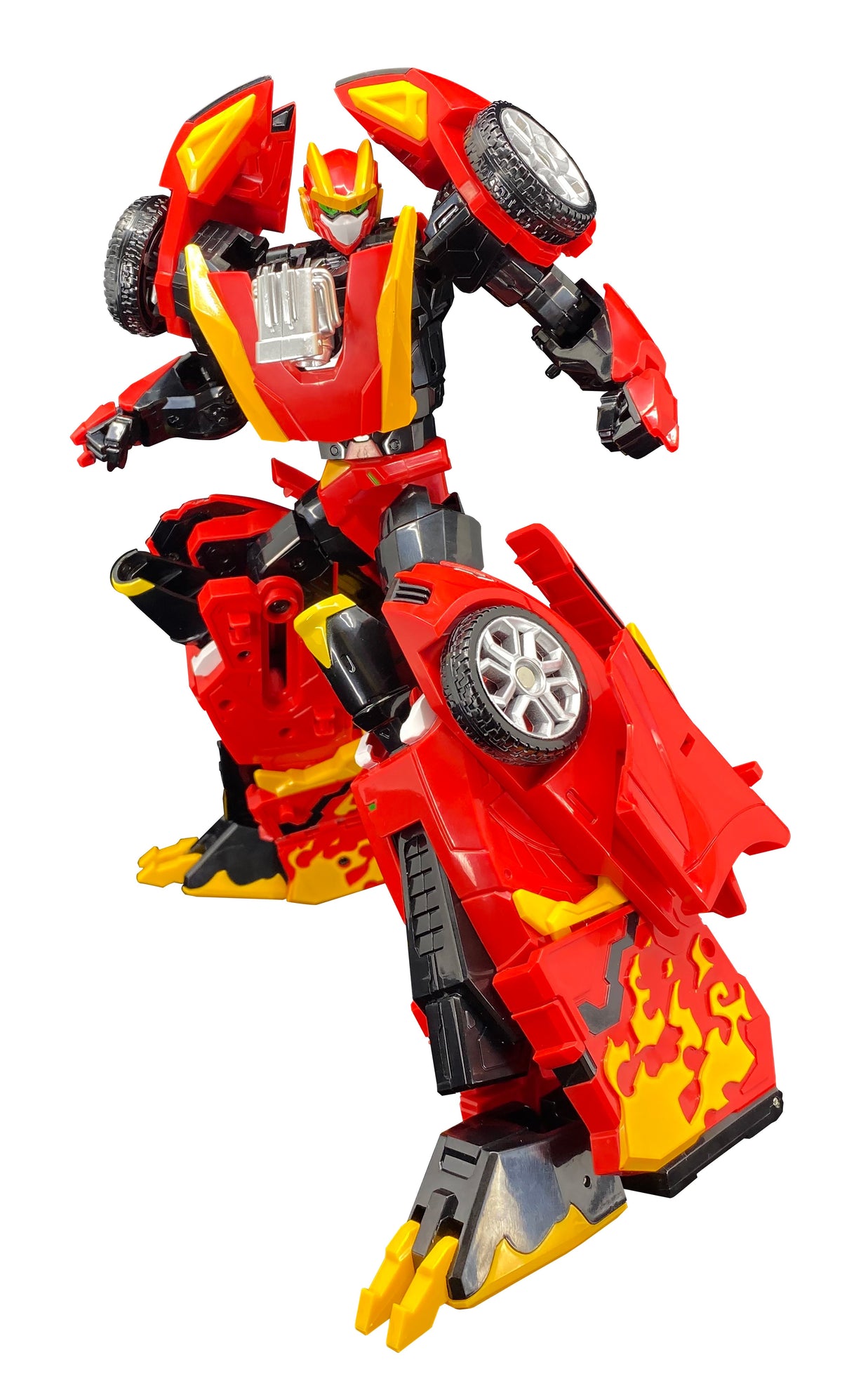 SAMG Metal Cardbot Red Blitz Collectible Plastic Action Figure Toy - View 5