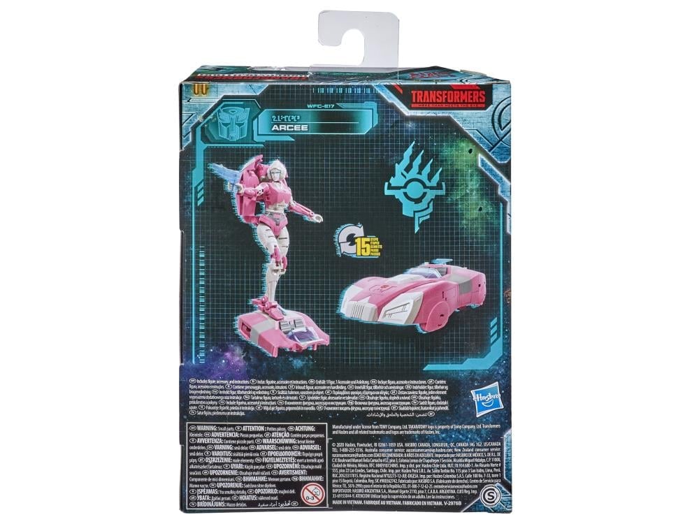 Hasbro Transformers War for Cybertron: Earthrise Deluxe Class Arcee 5.5-Inch Action Figure - View 10