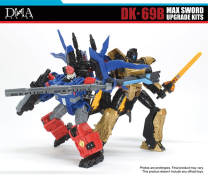 DNA Design DK-69B Max Sword Upgrade Kit ABS and PVC Model Accessory Set - View 10