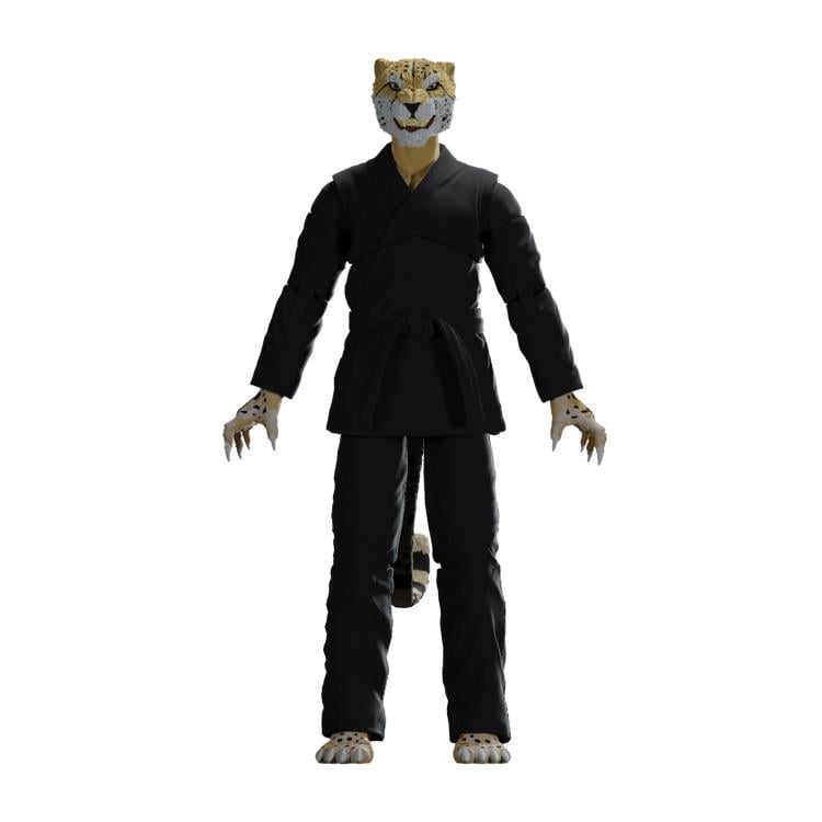 Icon Heroes Zoo Jitsu Fighters Chico the Cheetah Black Gi Action Figure - View 4