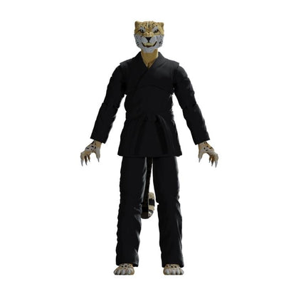 Icon Heroes Zoo Jitsu Fighters Chico the Cheetah Black Gi Action Figure - View 4