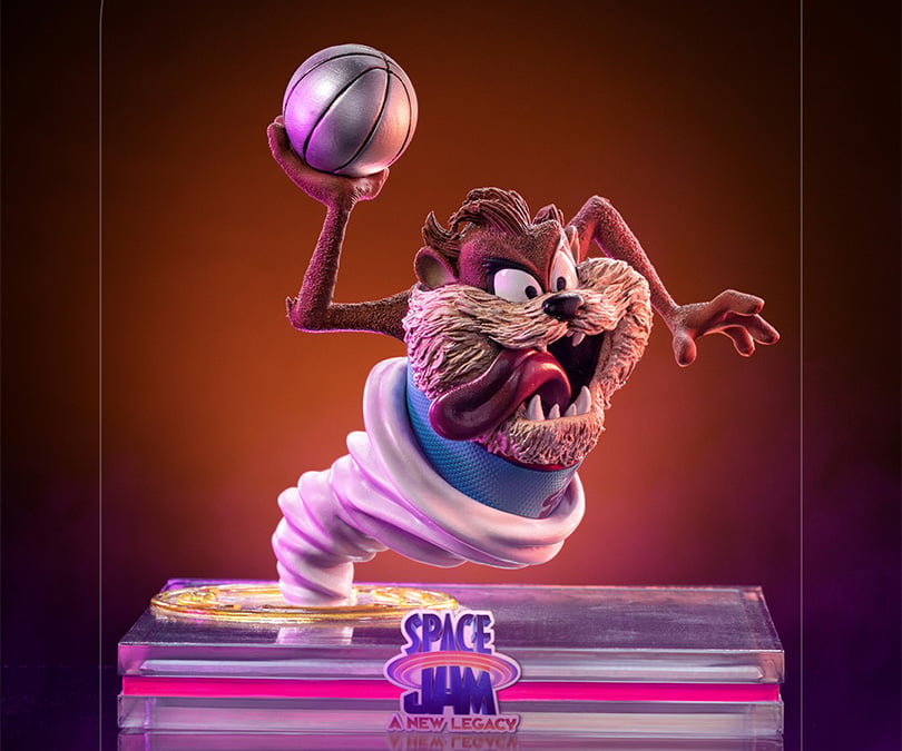 Iron Studios Space Jam: A New Legacy Taz 1/10 Scale Limited Edition Statue in Polystone - View 4