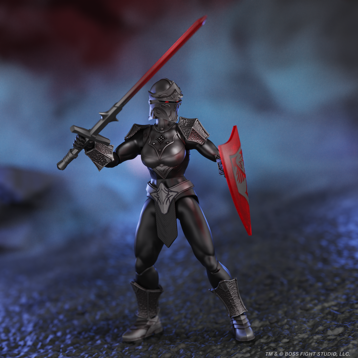 Boss Fight Studio Immortal Champions Bloodsteel Emissary Action Figure - View 4