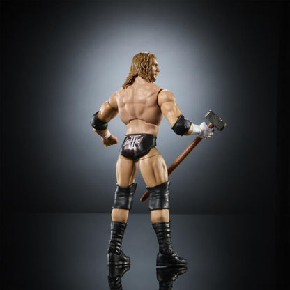 Mattel WWE Elite Collection SummerSlam Triple H Action Figure (William Regal Build-A-Figure) - View 5