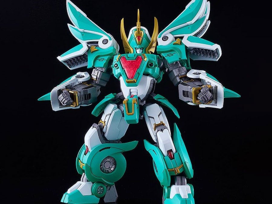 Good Smile Madou King Granzort Moderoid King's Style Winzert (Gold Edition) Plastic Model Kit (Reissue) - View 2