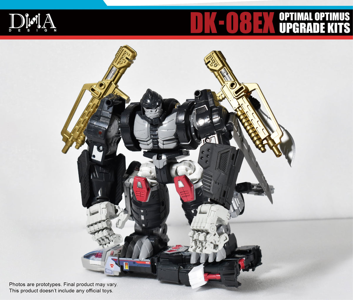 DNA Design DK-08EX Optimal OP Upgrade Kit ABS and PVC Model Accessory Set - View 6
