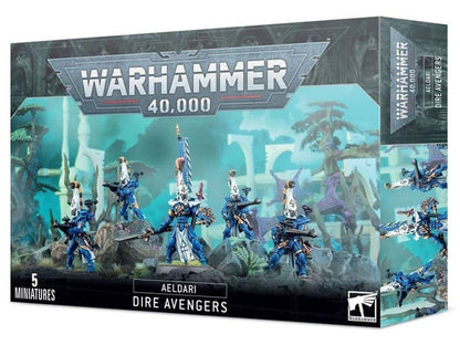 Games Workshop Warhammer 40,000 Aeldari Dire Avengers Plastic Miniatures Set - View 2