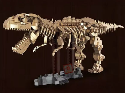 Souzosha Dinosaur Ornament Tyrannosaurus Skeleton Building Block Set - View 2