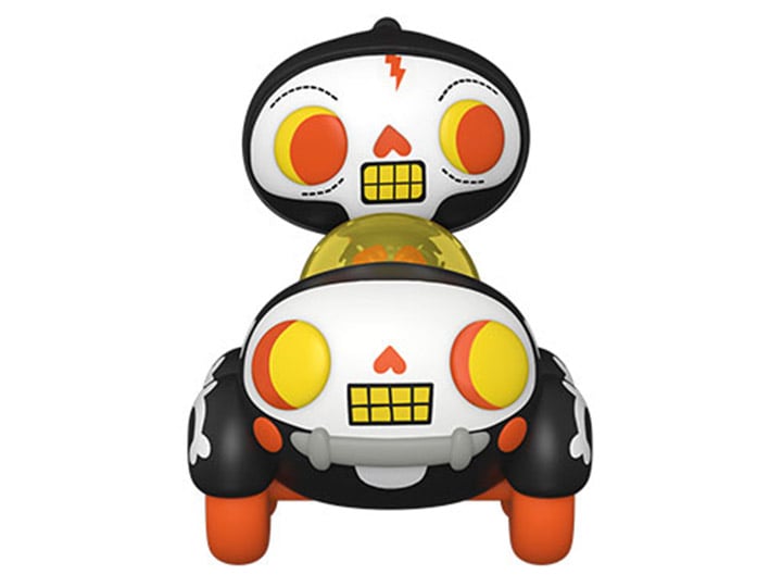 Funko Paka Paka Rides Boo Hollow Gabe in Bone Buggy Vinyl Figure - View 2
