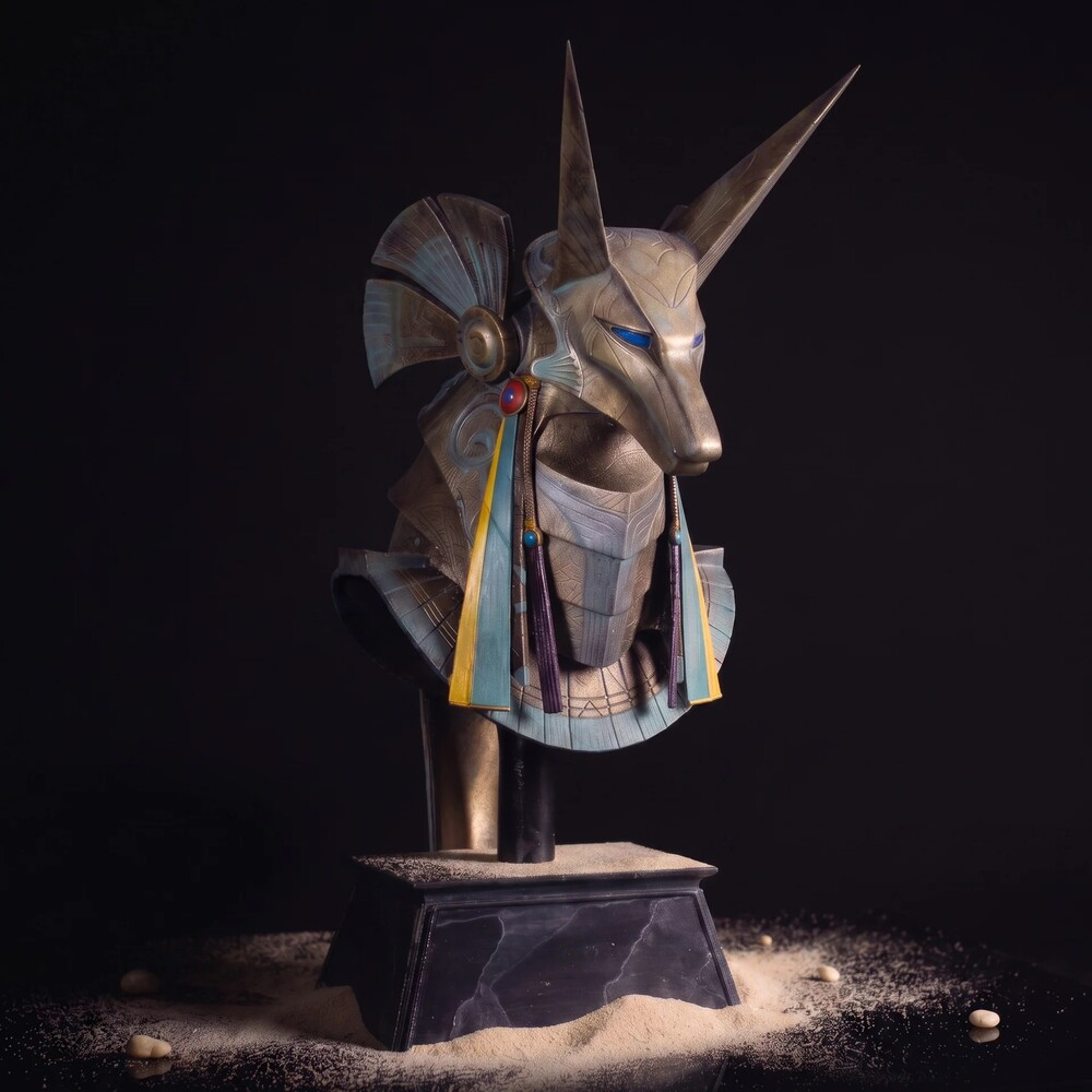 Master Replicas Stargate Desktop Replicas Jackal Guard Helmet Polyresin Replica, 5.9-Inch - View 10